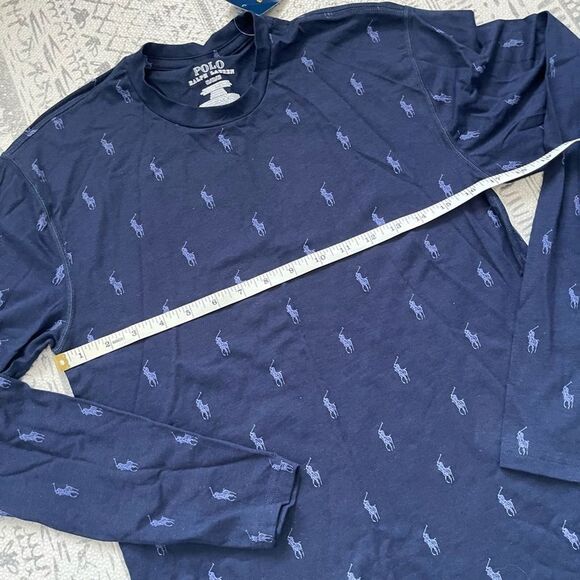NWT Polo Ralph Lauren Knit Long John Base Layer Crew M - Picture 4 of 8